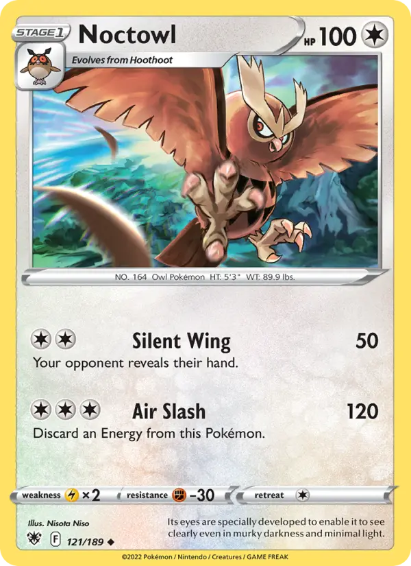 Noctowl, Astral Radiance 121