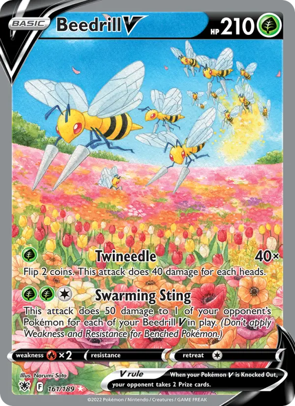 Beedrill V, Astral Radiance 161