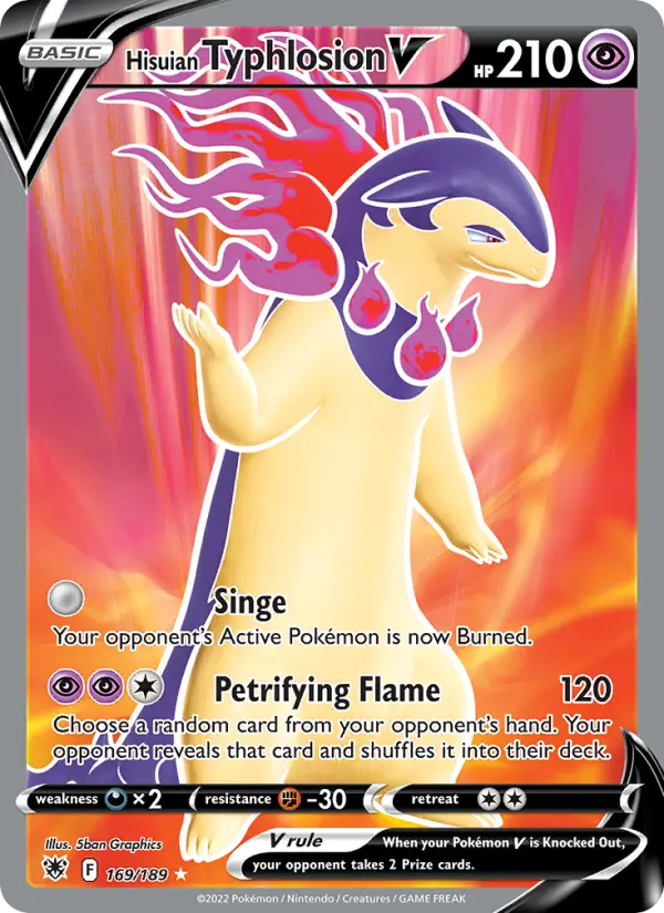 Hisuian Typhlosion V, Astral Radiance 169
