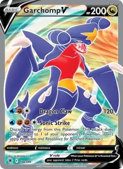 Garchomp V, Astral Radiance 178