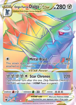 Origin Forme Dialga VSTAR, Astral Radiance 198