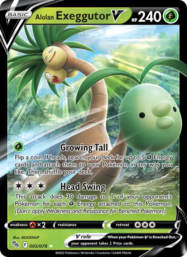 Alolan Exeggutor V, Pokémon GO 005