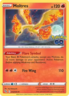 Moltres, Pokémon GO 012