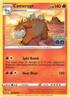 Camerupt, Pokémon GO 014