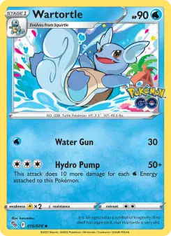 Wartortle, Pokémon GO 016