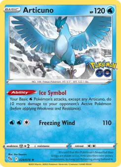 Articuno, Pokémon GO 024