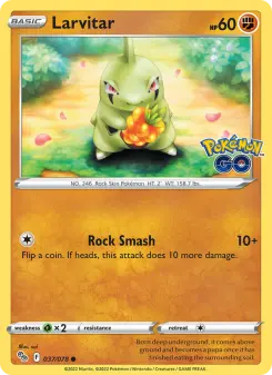 Larvitar, Pokémon GO 037