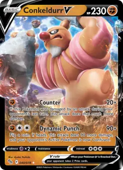 Conkeldurr V, Pokémon GO 040