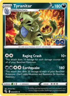 Tyranitar, Pokémon GO 043