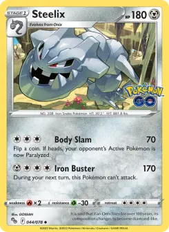 Steelix, Pokémon GO 044