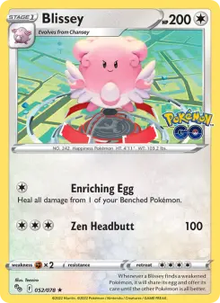 Blissey, Pokémon GO 052