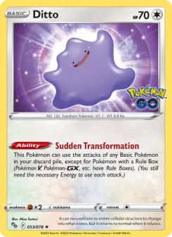 Ditto, Pokémon GO 053