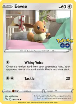 Eevee, Pokémon GO 054