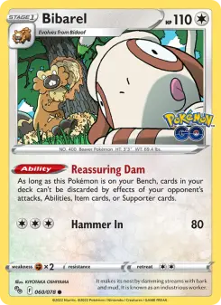 Bibarel, Pokémon GO 060
