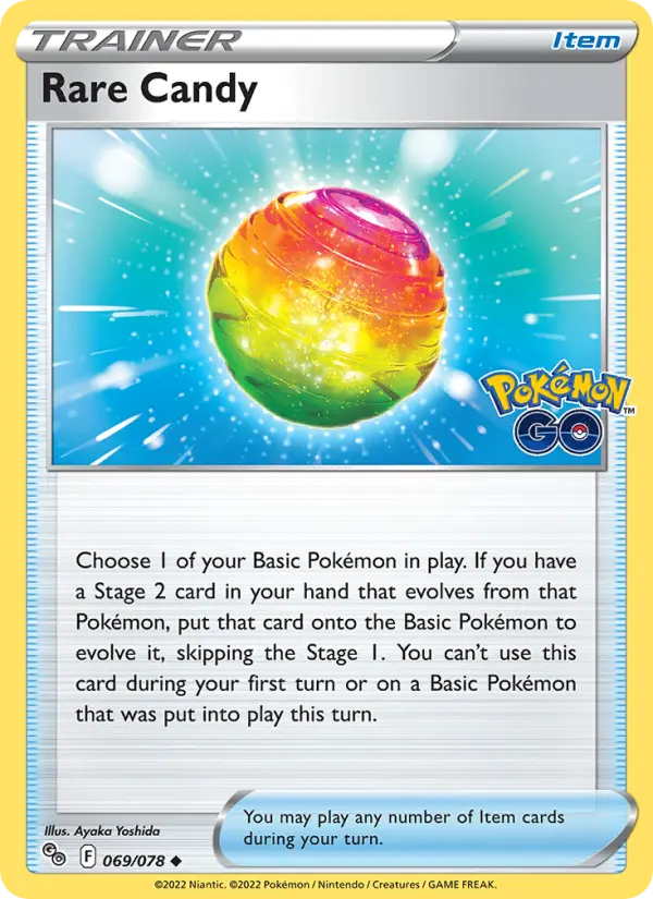Rare Candy, Pokémon GO 069