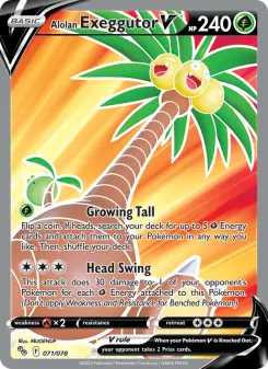 Alolan Exeggutor V, Pokémon GO 071