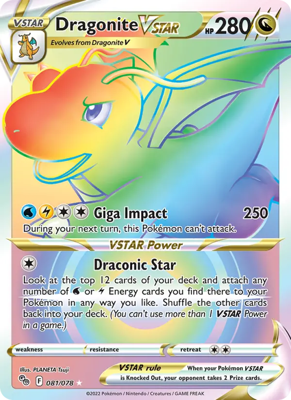 Dragonite VSTAR, Pokémon GO 081
