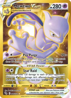 Mewtwo VSTAR, Pokémon GO 086