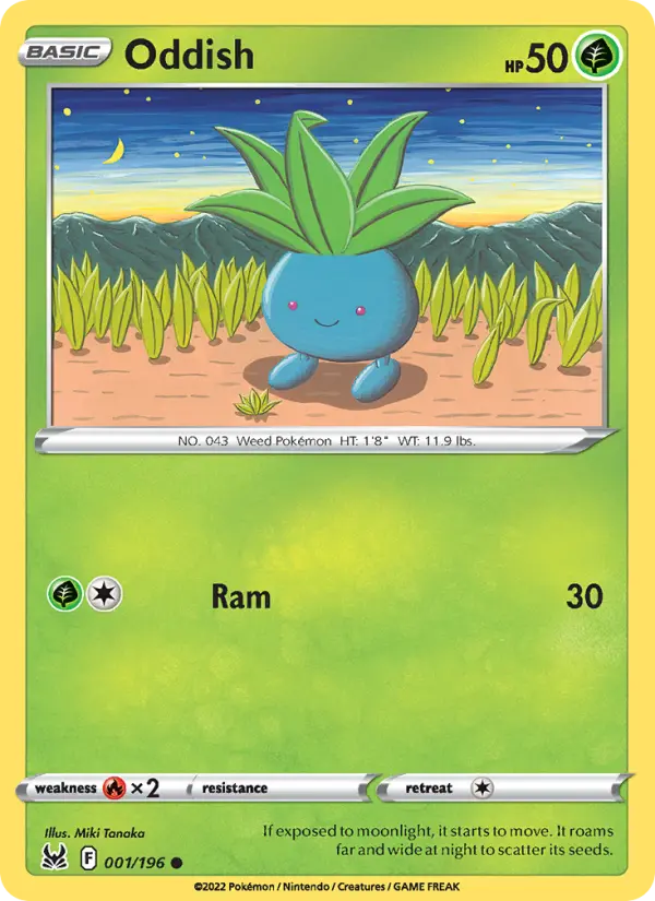 Oddish, Lost Origin 001