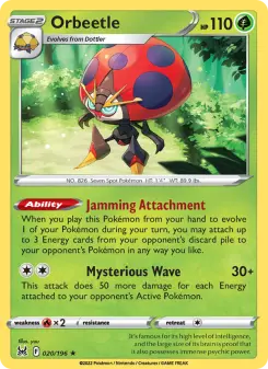 Orbeetle, Lost Origin 020