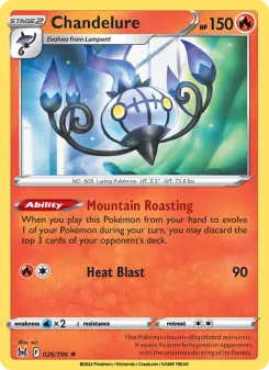 Chandelure, Lost Origin 026