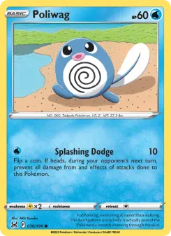 Poliwag, Lost Origin 030