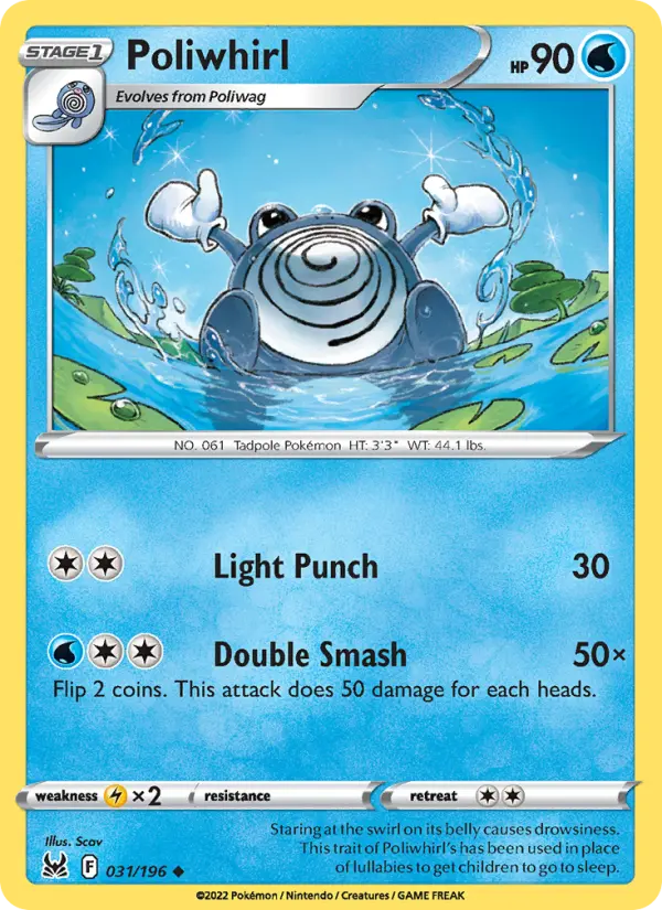 Poliwhirl, Lost Origin 031