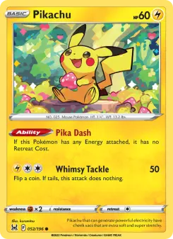 Pikachu, Lost Origin 052