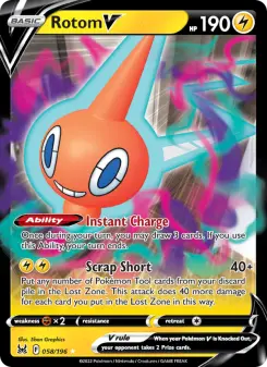 Rotom V, Lost Origin 058