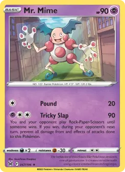 Mr. Mime, Lost Origin 067
