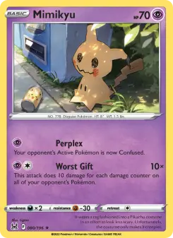 Mimikyu, Lost Origin 080