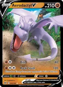 Aerodactyl V, Lost Origin 092
