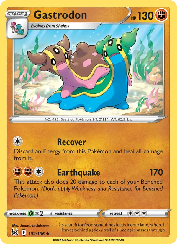Gastrodon, Lost Origin 102