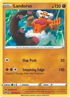 Landorus, Lost Origin 105