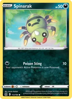 Spinarak, Lost Origin 112