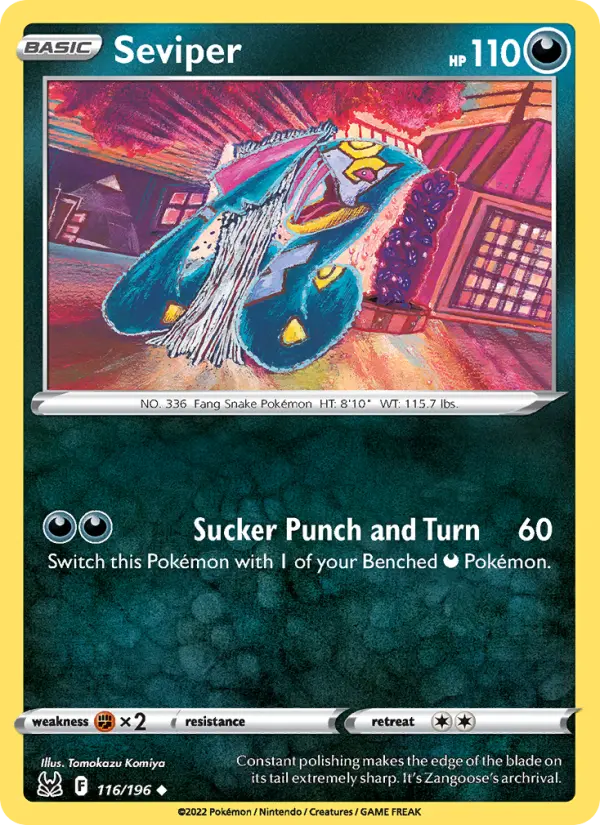 Seviper, Lost Origin 116