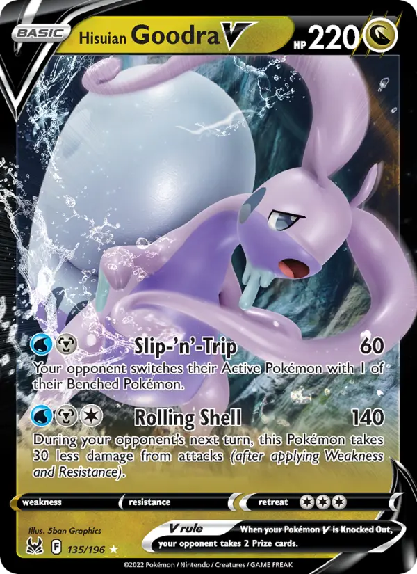 Hisuian Goodra V, Lost Origin 135