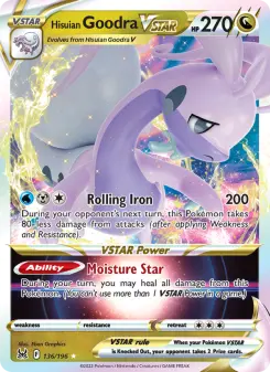 Hisuian Goodra VSTAR, Lost Origin 136