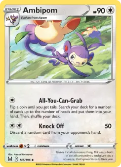 Ambipom, Lost Origin 145