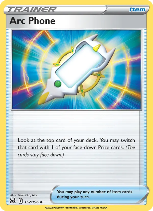 Arc Phone, Lost Origin 152