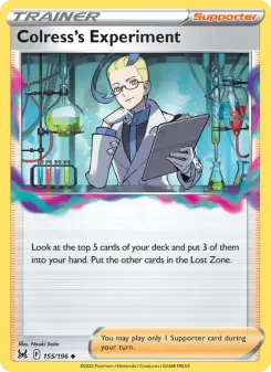 Colress's Experiment, Lost Origin 155