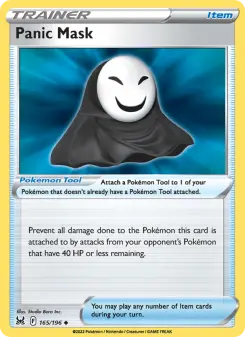 Panic Mask, Lost Origin 165