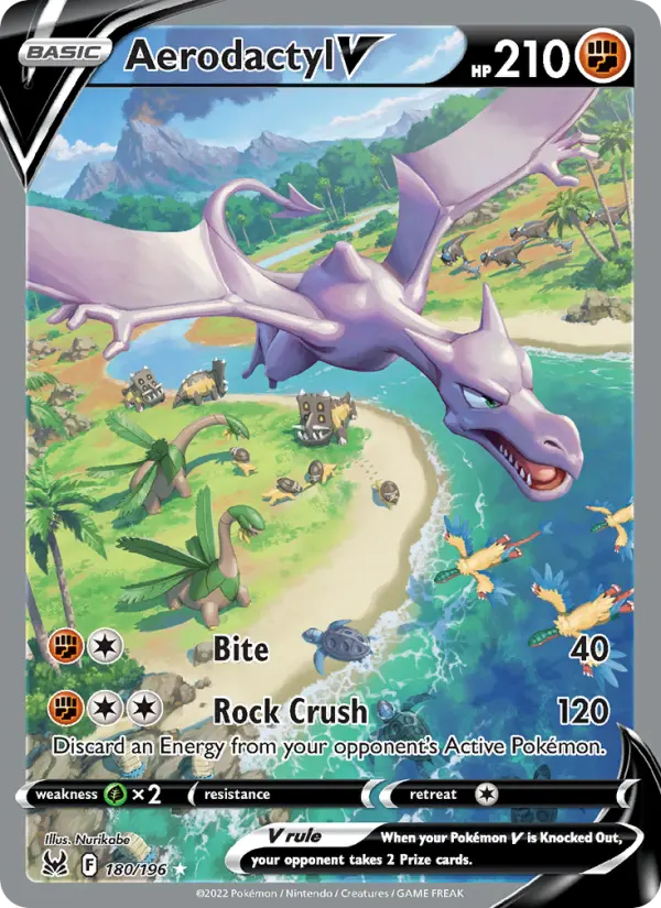 Aerodactyl V, Lost Origin 180