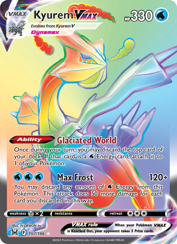 Kyurem VMAX, Lost Origin 197