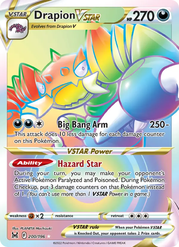 Drapion VSTAR, Lost Origin 200