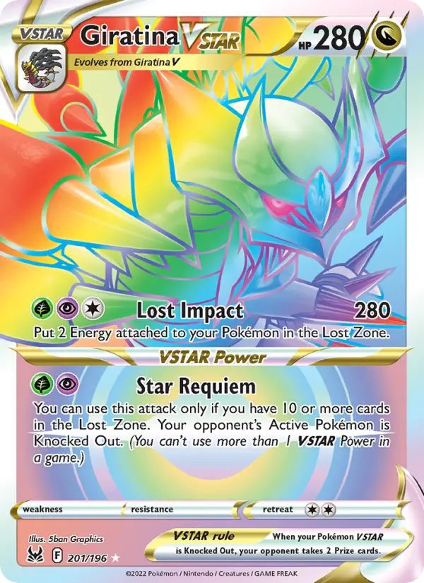 Giratina VSTAR, Lost Origin 201
