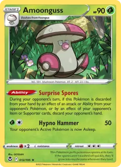 Amoonguss, Silver Tempest 012