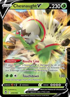 Chesnaught V, Silver Tempest 015