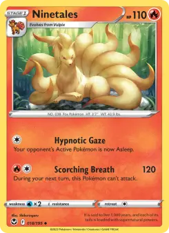 Ninetales, Silver Tempest 018