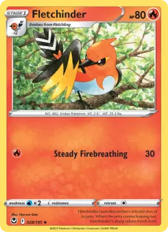 Fletchinder, Silver Tempest 028